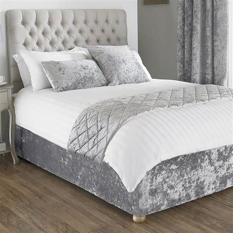 Riva Home Verona Bed Base Wrap Silver Bed Wrap Bedroom Inspirations