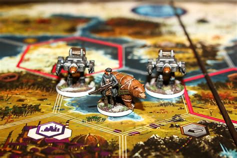 Scythe Board Game Painted Minis Miniatures Flickr