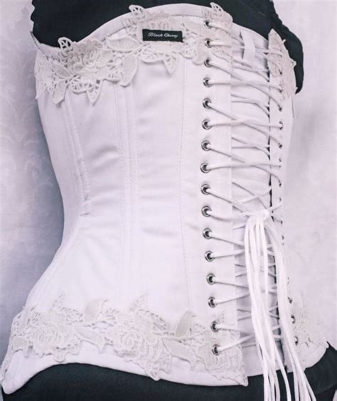 Black Cherry Corsets Overbust Ancas Eduardianas