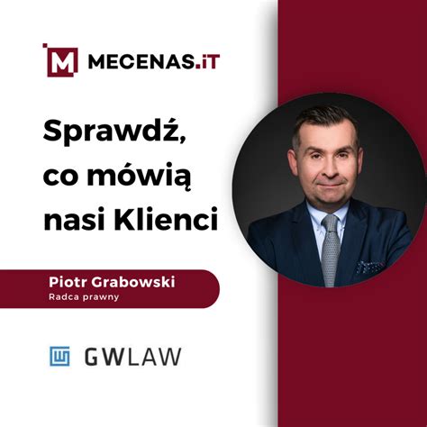 Piotr Grabowski O Systemie Mecenas It Wci Odkrywamy Funkcjonalno Ci