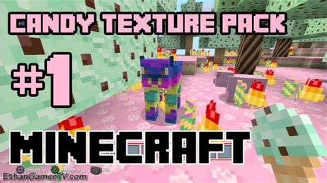 Candy Craft Texture Pack | Minecraft PE Bedrock Texture Packs