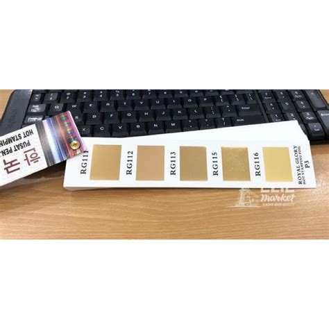 Jual KERTAS FOIL HOT STAMPING FOIL EMAS DOFT ROLL Hotprint Poly Emboss Shopee Indonesia