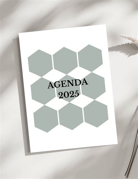 Annual 2025 Agenda Plus Savings Challenges and Cleaning Routines. Blue ...