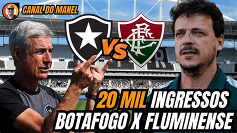 20 Mil Ingressos Já Vendidos para o Épico Botafogo x Fluminense