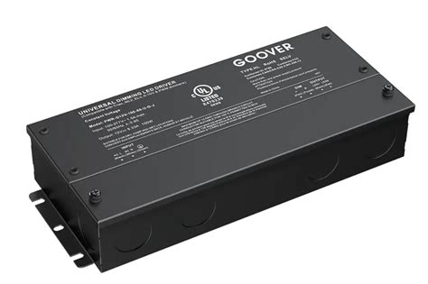 Goover Pwr G V U D J Universal Dimmable Led Driver User Guide