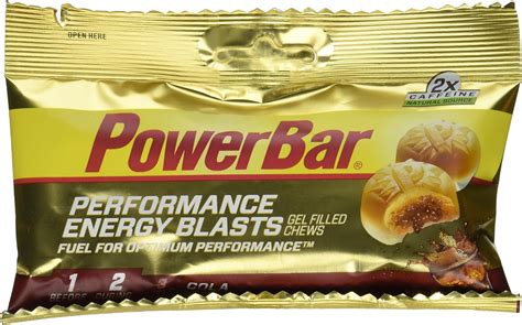 Powerbar Gel Blasts Cola Box Of 12 Health And Household