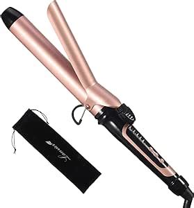 Lanvier 1 25 Inch Clipped Curling Iron With Extra Long Tourmaline