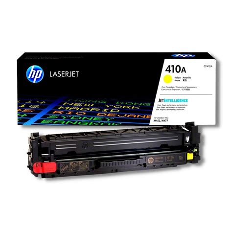 Toner Hp Cf412a 410a Amarillo Laserjet Pro M452 M477 Promart