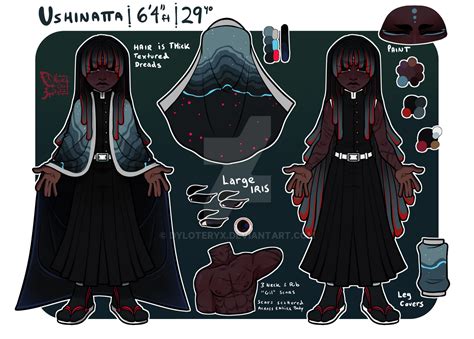 Ushinatta Kaiyo Ref Kny Oc By Dyloteryx On Deviantart