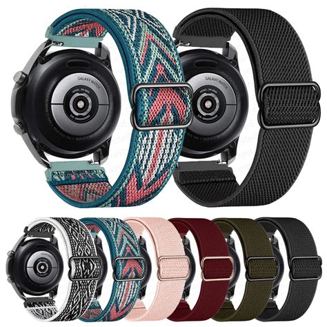 Pulseira De Nylon De Elasticidade Para Relogios Smartwatch Samsung