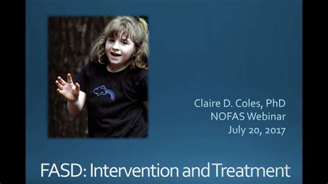 NOFAS Webinar FASD Intervention And Treatment YouTube