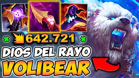 As Es Volibear El Dios Del Rayo Descubre La Mega Build De Volibear