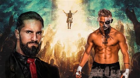 Wwe Aew Mashup Seth Rollins And Darby Allin I Fell Durning The Rising