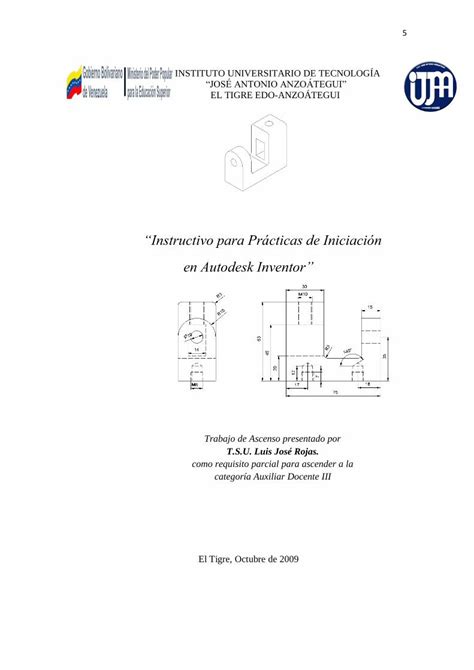 Pdf Instructivo Para Pr Cticas De Iniciaci N En Autodesk