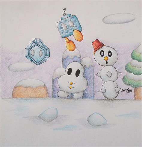 Mario's Ice Enemies by Freddy-Kun-11 on DeviantArt