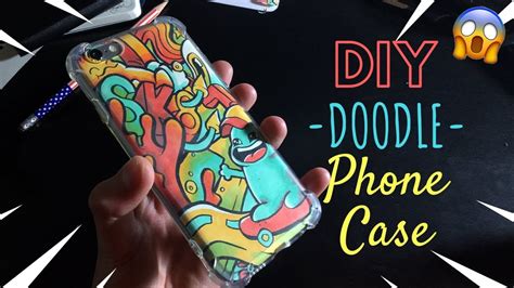 How To Make Your Own Doodle Phone Case DIY Cheap Easy Custom