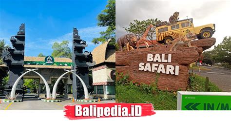 Keunggulan Bali Safari Marine Park Cek Di Balipedia