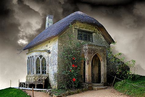 The Gothic Cottage Digital Art by Christine Lake