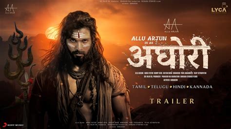 AGHORI (2024) - HINDI Trailer | Allu Arjun | Nayanthara, Vijay ...