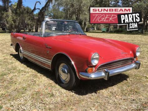 1967 Sunbeam Tiger Mk2 Low Miles Original Rootes Alpine Cobra For