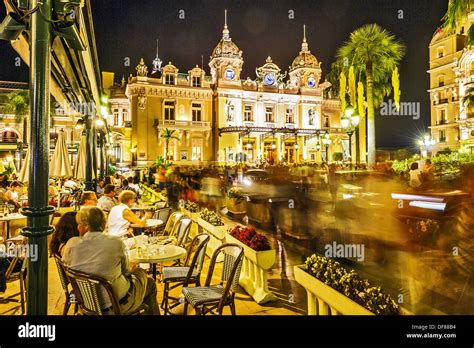 Europe France Principality Of Monaco Monte Carlo The Famous Café De