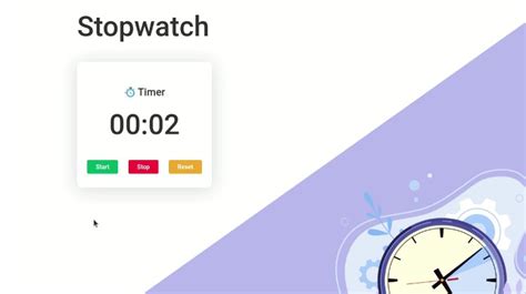 Stopwatch App Built With Reactjs