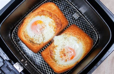 Pão Ovo na Airfryer Receita SIMPLES e RÁPIDA