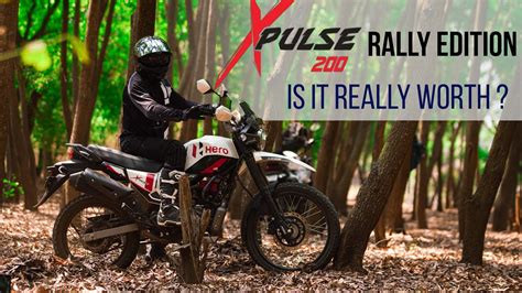 Hero Xpulse 200 Rally Edition Review Youtube