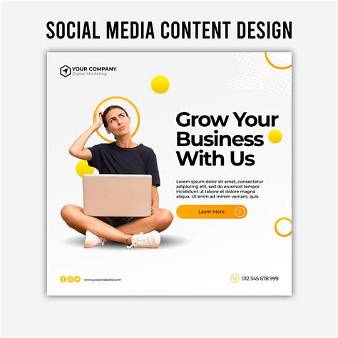 Social Media Content Design On Behance