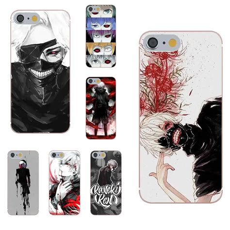 Anime Tokyo Ghouls Soft Mobile Cases Covers For Huawei G7 Y6 II Y7 For