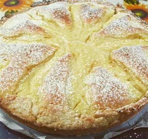 Torta Nuvola Cuore Di Crema Pasticcera Dolce Ricetta Della Nonna