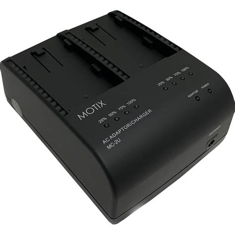 IDX System Technology MC 2U 2 Channel Simultaneous Charger MC 2U