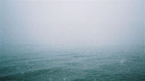 🥇 Water ocean snow rain fog mist waterscapes sea wallpaper | (123152)