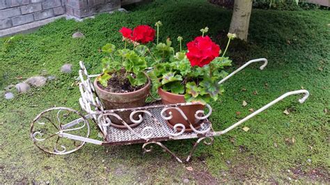 Antique French Garden Wheelbarrow Antique French Metal