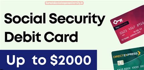 Social Security 2000 Debit Card Announced Here Are The Requirements