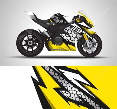 Racing Motorcycle Wrap Decal And Vinyl Sticker Design Mockup Template Download on Pngtree