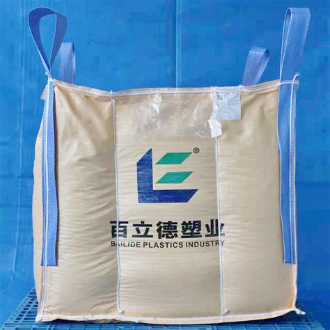 Cross Corner Loops Baffled Ton Pp Bag Fibc Stay In Form Bulk Bag