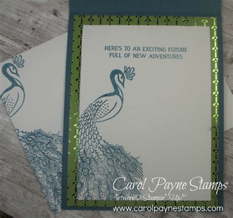 Carol Payne Stamps Stampin Up Royal Peacock Is Retiring