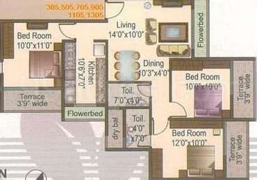 Bhk Apartment Flat For Sale In Jhv Hira Laxmi Heights Ulwe Mumbai