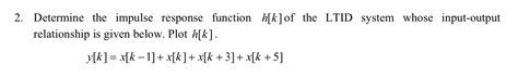 solved y[k ] x[k 1] x[k ] x[k 3] x[k 5]