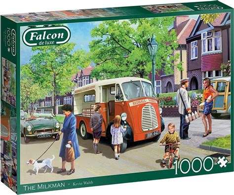 Jumbo Falcon De Luxe The Milkman Jigsaw Puzzles For Adults