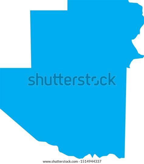 Terrell County Map State Texas Stock Vector (Royalty Free) 1514944337 ...