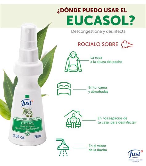 TIPS USOS Eucasol Productos para la salud Just productos Guía de