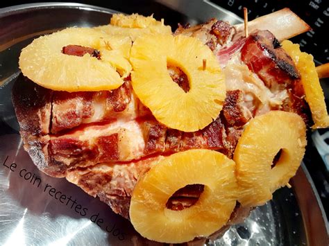 Le coin recettes de Jos JAMBON À L ANANAS