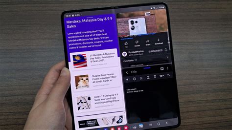 Samsung Galaxy Z Fold Tips Tricks On The Taskbar