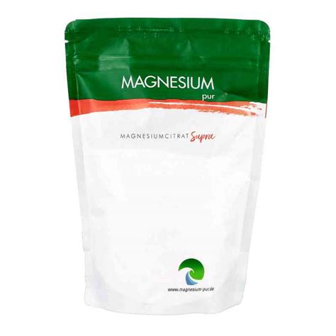 Magnesium Pur Granulat Supra G Online Kaufen