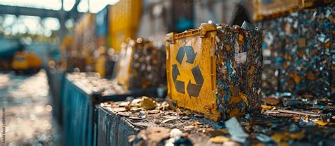 Sustainable Practices At An Industrial Recycling Facility Waste