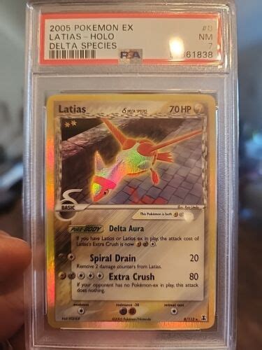 Pokemon Latias Ex Delta Species Holo Psa Ebay