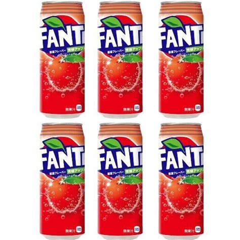 Газированный напиток Fanta Сочное яблоко ЯПОНИЯ, 500 мл х 6 шт - купить ...