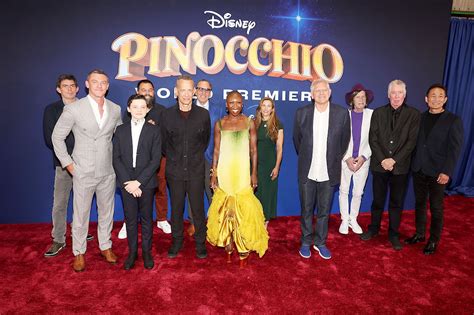 Disney +: Tom Hanks & The Cast of 'Pinocchio' Attend Red Carpet ...